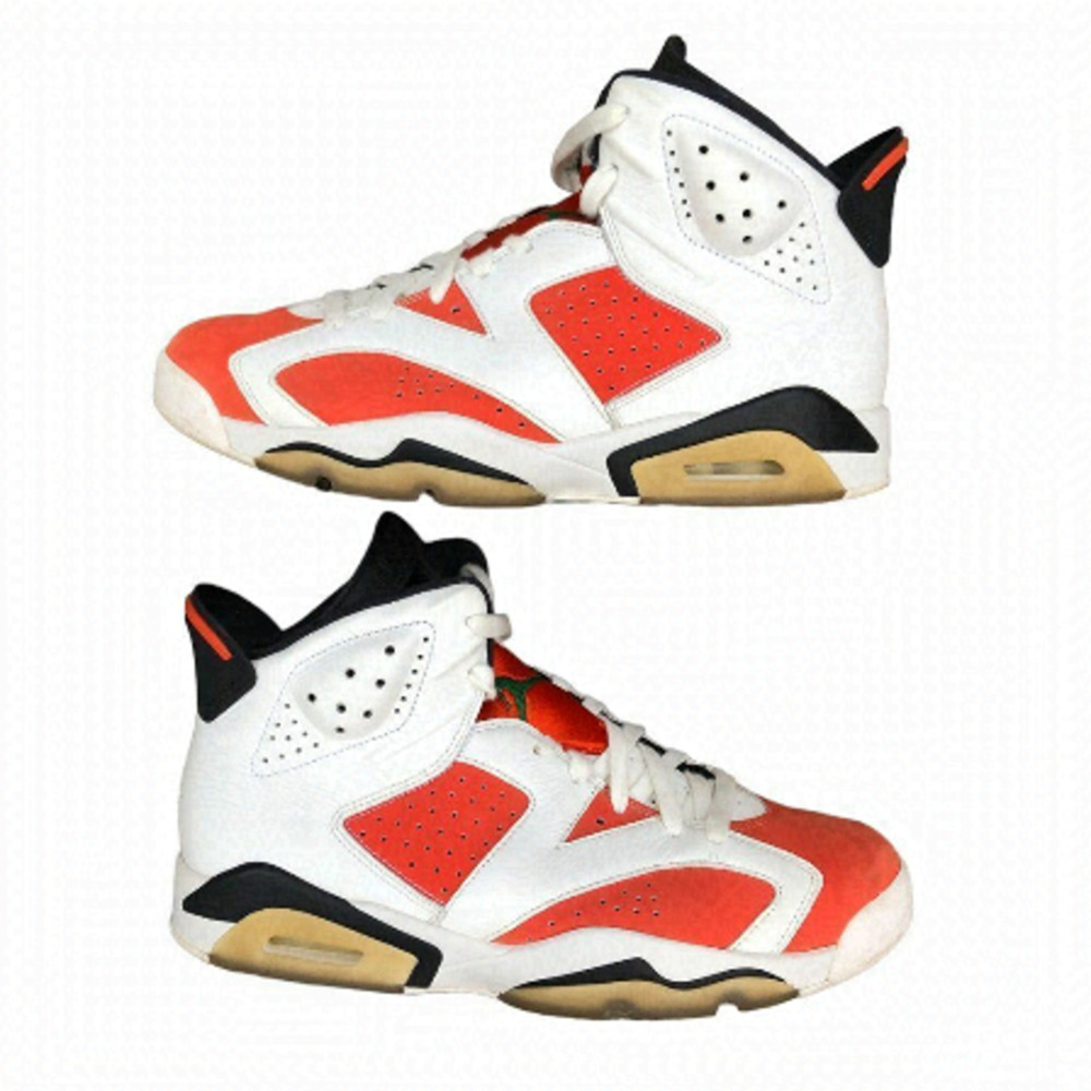RARE 2017 Air Jordan 6 Retro Gatorade Like Mike White Size 10